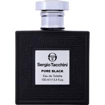 Perfume Masculino Sergio Tacchini Pure Black Edt Spray 100 Ml (Sem Caixa) Perfume Masculino Sergio Tacchini Pure Black Edt Spray 100 Ml (Sem Caixa)