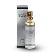 Perfume Masculino Silver 15ml Amakha Paris