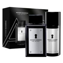 Perfume Masculino The Secret de Banderas Edt 100Ml + Desodorante 150Ml Perfume Masculino The Secret de Banderas Edt 100Ml + Desodorante 150Ml