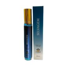 Perfume Masculino Zyone Selvagem 28ml Alta Fixação Eau de Parfum 25% de Essência Amadeirado