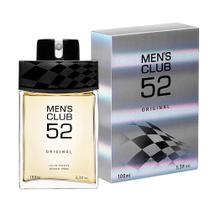 Perfume Men's Club 52 Original Eau De Toilette Masculino Spray Deo Colonia Amadeirado 100ml