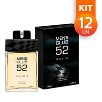 Perfume Mens Club 52 Seductive Eua De Toilette Masculino 100ml (Kit com 12 Unidades)