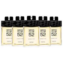Perfume Mens Club 52 Seductive Eua De Toilette Masculino 100ml (Kit com 5 Unidades)