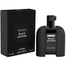 Perfume Mirada Shield Black Leather Eau de Parfum Masculino 100ml Perfume Mirada Shield Black Leather Eau de Parfum Masculino 100ml