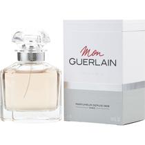 Perfume MON GUERLAIN Spray 1.6 Oz com notas florais e amadeiradas