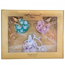 Perfume Mont'Anne - Bicicletinha 25ml I Love, Glamour e Beauty Flower