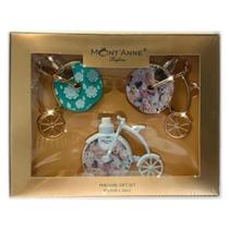 Perfume MontAnne Beauty Flower 25ml - With Love Glamour 25ml - With Love Luxe 25ml Bicicleta