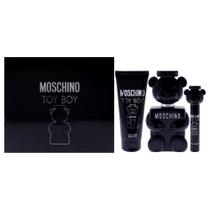 Perfume Moschino Toy Boy Eau de Parfum 100ml para homens, conjunto de 3 peças