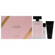 Perfume Narciso Rodriguez Musc Noir Eau De Parfum, 100 ml, conjunto de 3 peças