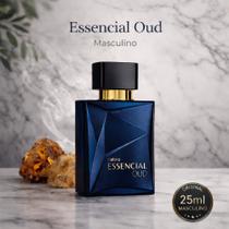 Perfume Natura Essencial Oud Masculino 25ml Original Miniatura Fragrância Intensa Marcante Duradoura