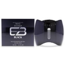 Perfume New Brand Extasia Black EDT Spray para homens 100mL