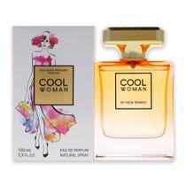 Perfume New Brand Prestige Cool Woman Eau de Parfum Feminino 100ml