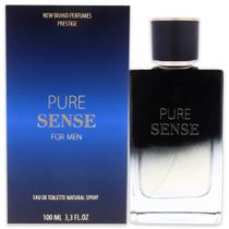 Perfume New Brand Pure Sense EDT Spray para homens 100mL