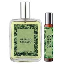 Perfume Olíbano Sagrado Mulher 100ml + Roll On 10ml Natural
