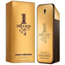 Perfume One Million - Paco Rabanne 100ml - Masculino Original - Lacrado e Selo da ADIPEC