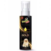Perfume p/ cães/gatos Powerpets Gold 120ml banho e tosa