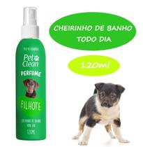 Perfume Para Cachorro Gato Pet Clean Banho E Tosa 120ml - Pet Clean