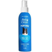 Perfume para Cachorro Gato PET Clean Banho e Tosa 120ML