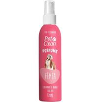 Perfume Para Cães E Gatos Fêmea Pet Clean 120ml - PETCLEAN Perfume Para Cães E Gatos Fêmea Pet Clean 120ml - PETCLEAN