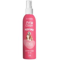 Perfume Para Cães E Gatos Fêmea Pet Clean 120ml - PETCLEAN