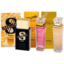 Perfume Paris Elysees Billion Woman + Love + For Men 100ml