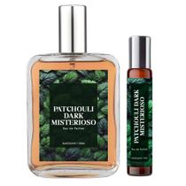 Perfume Patchouli Dark Misterioso Homem 100Ml + Roll On 10Ml