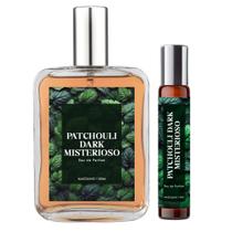 Perfume Patchouli Dark Misterioso Homem 100ml + Spray 10ml