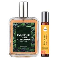 Perfume Patchouli Misterioso Homem 100Ml + Óleo Essencial