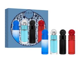 Perfume Perry Ellis 360 Masculino 360 Vermelho 360 Muito Azul 360 Preto