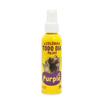 Perfume pet Para Cachorro Todo Dia Purple Colônia Brincalhão 120ml