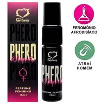 Perfume Phero Feromônio Feminino 15ML Sexy Fantasy Atrair Homens