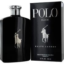 Perfume Polo Black Ralph Lauren Masculino Eau de Toilette 200ml - polo ralph lauren