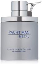 Perfume Puige Yacht Man Metal Eau De Toilette 100ml para homens