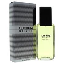 Perfume Quórum Silver Masculino EDT 100ml - Antonio Puig