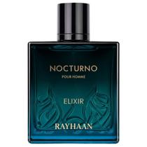 Perfume Rayhaan Nocturno Elixir 100ml Masculino Intenso para Noite Perfume Rayhaan Nocturno Elixir 100ml Masculino Intenso para Noite