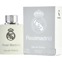 Perfume Real Madrid Edt 3,4 Oz - fragrância masculina com aroma amadeirado e notas cítricas - Air Val International