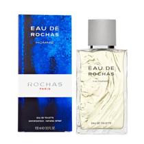 Perfume Rochas Eau de Rochas Homme Masculino 100ml Edt - Original - Novo Perfume Rochas Eau de Rochas Homme Masculino 100ml Edt - Original - Novo