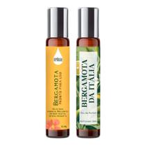 Perfume Roll On Bergamota Da Itália Masc 10Ml + Óleo Natural