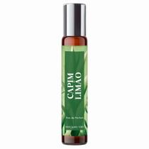 Perfume Roll On Capim Limão Masculino 10ml Natural Vegano