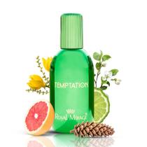 Perfume Royal Mirage Temptation 100 ml Floral Amadeirado em Spray