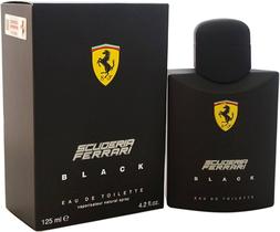 Perfume Scuderia Black 125 Ml Eau De Toilette Edt Masculino Original Lacrado