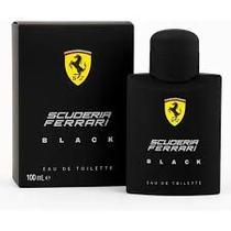 Perfume Scuderia Ferrari Black 125ml Eau De Toilette Original Perfume Scuderia Ferrari Black 125ml Eau De Toilette Original