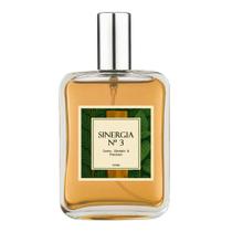 Perfume Sinergia 3 - Cedro, Sândalo, Patchouli 100ml