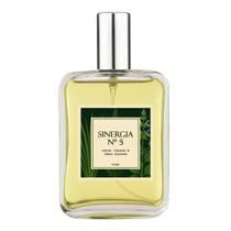 Perfume Sinergia 5 - Vetiver, Cipreste, Sálvia sclarea 100ml Perfume Sinergia 5 - Vetiver, Cipreste, Sálvia sclarea 100ml