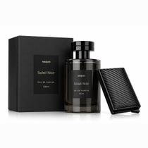 Perfume Soleil Noir 100ml Eau de Parfum Masculino + Carteira Premium Elegante Alta Fixacao