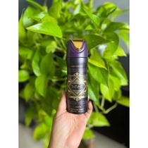 Perfume Spray Aerossol Amethyst 200ML Essência Árabe Fixa e Marcante