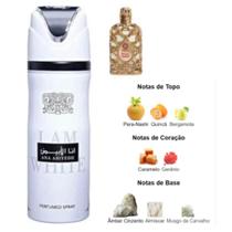 Perfume Spray Árabe Feminino e Masculino Original 200ml Yara, Asad, Fakhar Rose, Salvo
