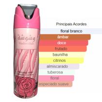 Perfume Spray Árabe Feminino e Masculino Original 200ml Yara, Asad, Fakhar Rose, Salvo