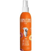 Perfume Spray Cães Cachorros Pet 50ml Pessego Animalissimo Perfume Spray Cães Cachorros Pet 50ml Pessego Animalissimo