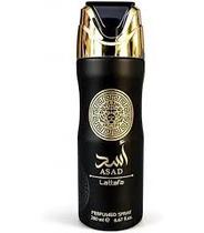 Perfume Spray Corporal Lattafa Asad Masculino Desodorante 200ml Perfume Spray Corporal Lattafa Asad Masculino Desodorante 200ml